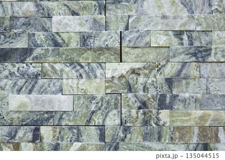 Modern stone wall, Close-up Modern stone wall, Close-up 135044515