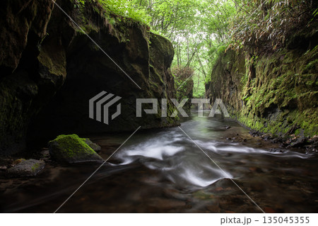 神秘の渓谷樽前ガロー 135045355