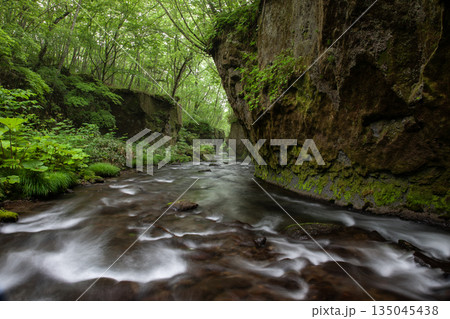神秘の渓谷樽前ガロー 135045438