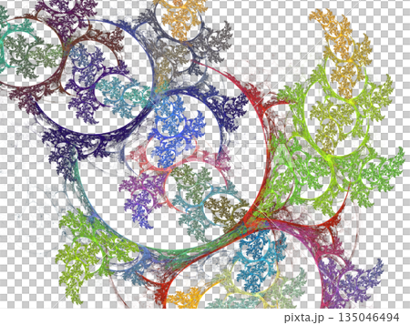 Rainbow pattern Rainbow pattern 135046494