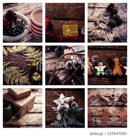 Gift and Christmas decoration Gift and Christmas decoration 135047085