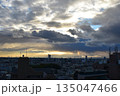 夕焼けの名古屋市南部方面を望む 135047466
