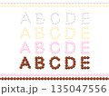 生クリームフォント（ABCDE） 135047556