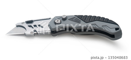 Construction knife close-up 135048683