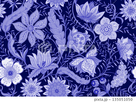Ornate floral seamless pattern Ornate floral seamless pattern 135051050