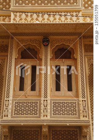 ジャイサルメールの街並み 135051709