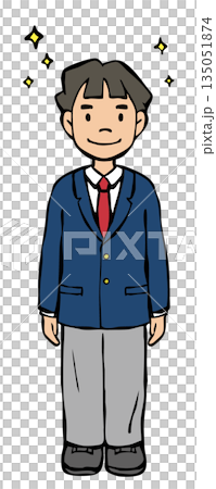 Boys' uniform blazer, sparkly Boys' uniform blazer, sparkly 135051874