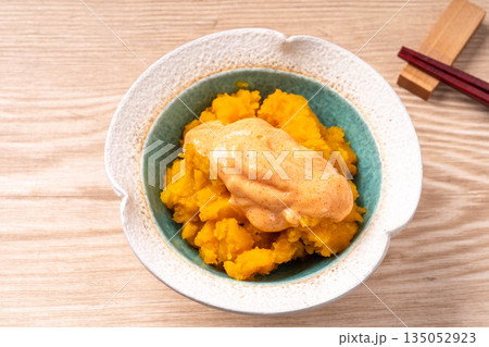 かぼちゃの明太子マヨネーズサラダ 135052923