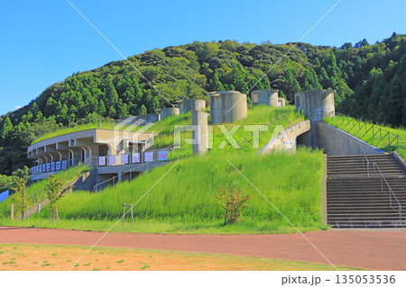 福井県三方上中郡若狭町、若狭三方縄文博物館の風景 135053536