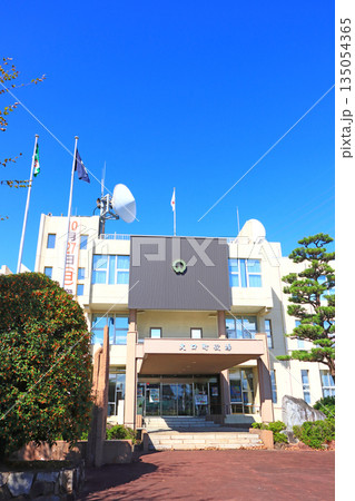 愛知県丹羽郡大口町、大口町役場の風景 愛知県丹羽郡大口町、大口町役場の風景 135054365