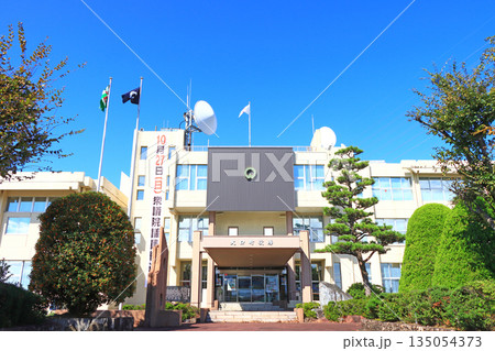 愛知県丹羽郡大口町、大口町役場の風景 135054373