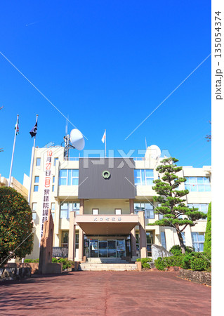 愛知県丹羽郡大口町、大口町役場の風景 135054374