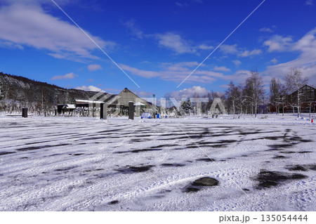 雪のいわみざわ公園の駐車場 雪のいわみざわ公園の駐車場 135054444