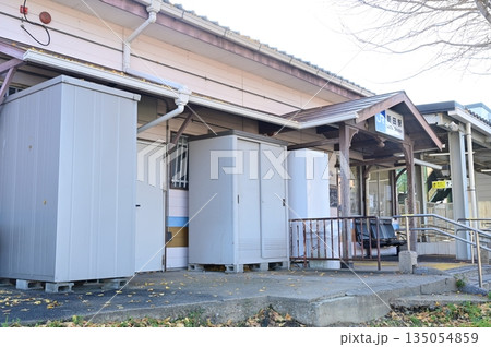 新田駅（しんでんえき）奈良線の西口 135054859