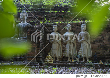 THAILAND PHITSANULOK WAT WIHAN THONG CHAN PALACE THAILAND PHITSANULOK WAT WIHAN THONG CHAN PALACE 135055146