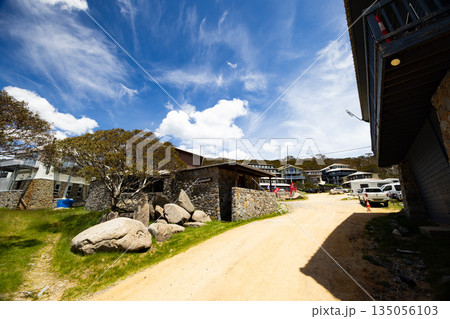 Charlotte Pass Village During Summer in Australia Charlotte Pass Village During Summer in Australia 135056103