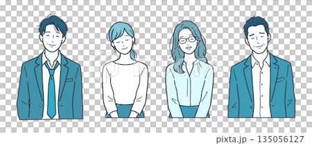 圖：一位企業成員完成截止日期後如釋重負 135056127