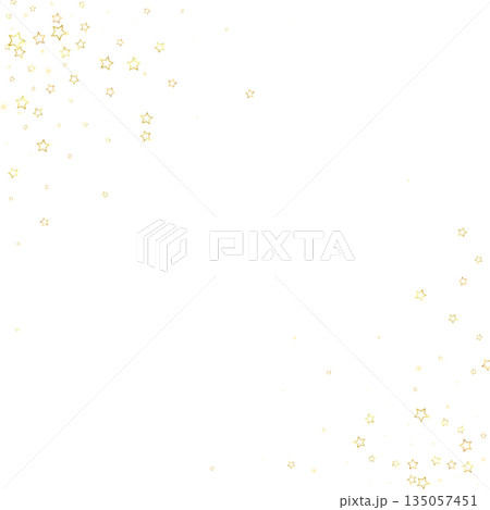 Starry night fairy tale background. Cute sparkling twinkles, christmas spirit in the air. Festive stars vector illustration on white background. Starry night fairy tale background. Cute sparkling twinkles, christmas spirit in the air. Festive stars vector illustration on white background. 135057451