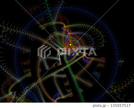 Imaginatory fractal abstract background Image 135057517