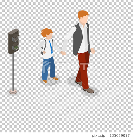 3D Isometric Flat Illustration of Positive Parenting Tips. Item 1 3D Isometric Flat Illustration of Positive Parenting Tips. Item 1 135059057
