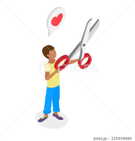 3D Isometric Flat  Illustration of Craftwork. Item 1 135059080