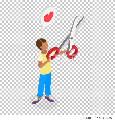 3D Isometric Flat  Illustration of Craftwork. Item 1 135059080