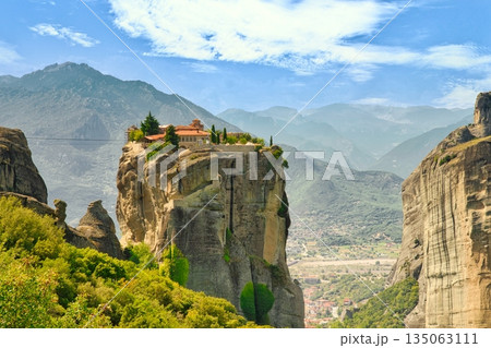 Holy Trinity Monastery on a sunny day 135063111