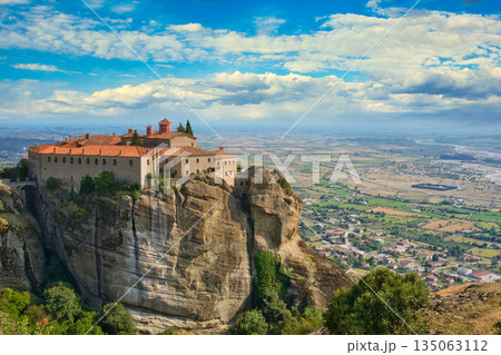 Monastery of St. Stephen on a sunny day Monastery of St. Stephen on a sunny day 135063112