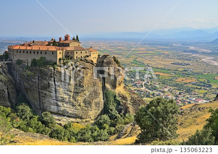 Monastery of St. Stephen on a sunny day 135063223