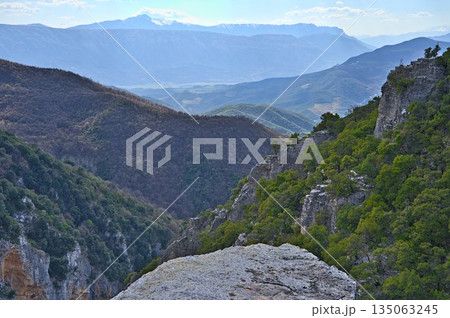 View in the national park Hotova-Dangell near Permet 135063245