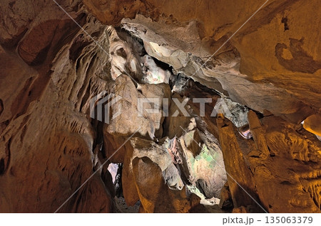 Inside of the Cave St. Georgiou in Kilkis 135063379