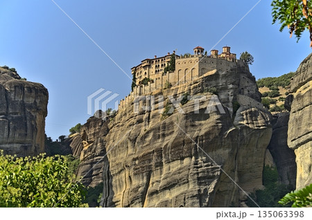 Monastery of Varlaam on a sunny day 135063398
