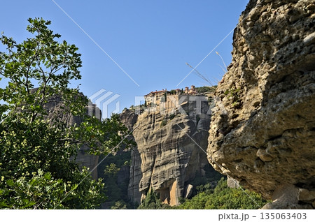 Monastery of Varlaam on a sunny day 135063403