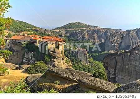 Monastery of Varlaam on a sunny day 135063405