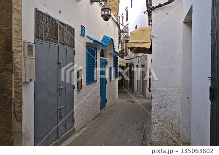 A random road in the city of Tanger A random road in the city of Tanger 135063802