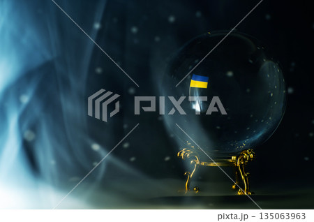 Ukraine Future Prediction Inside Crystal Ball Ukraine Future Prediction Inside Crystal Ball 135063963