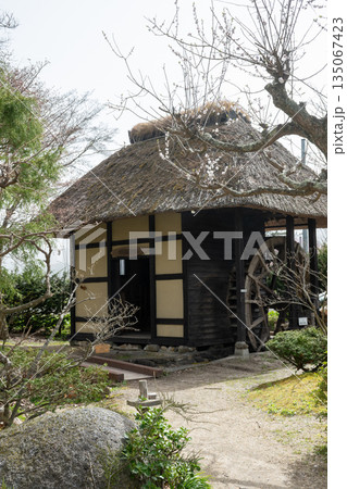 日本の古い水車小屋 日本の古い水車小屋 135067423