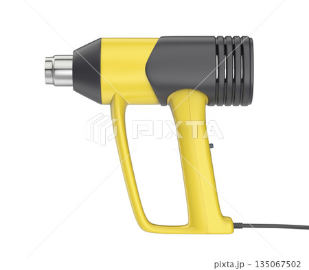 Yellow electric heat gun 135067502