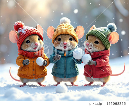 ネズミ ネズミ 135068236