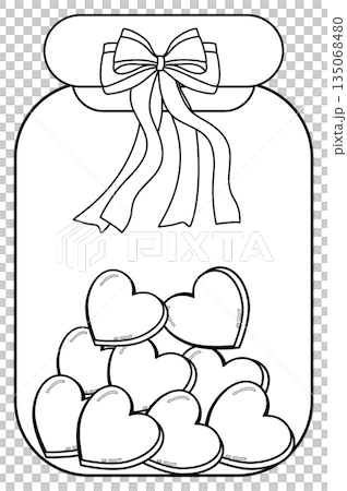 outline cartoon of Cookie jar outline cartoon of Cookie jar 135068480