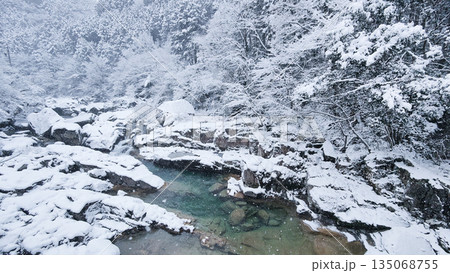 佐見川峡（冬） 135068755