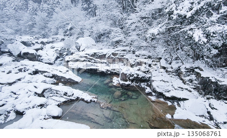 佐見川峡（冬） 135068761