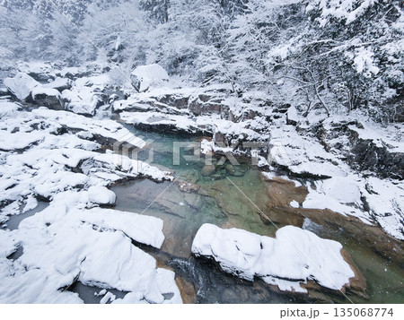 佐見川峡（冬） 135068774