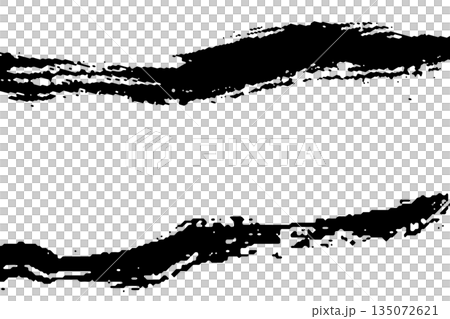 余白のある手書きの筆タッチの背景イラスト 余白のある手書きの筆タッチの背景イラスト 135072621