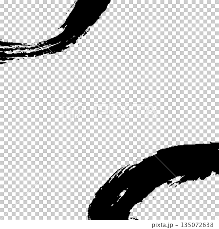 Handwritten brush stroke background illustration with margins Handwritten brush stroke background illustration with margins 135072638