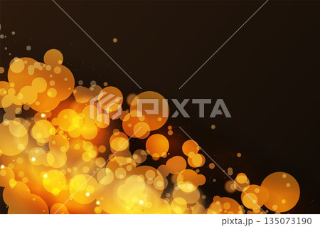bright golden bokeh festive background design bright golden bokeh festive background design 135073190