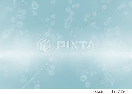 Three dimension image of bacterium 135073560