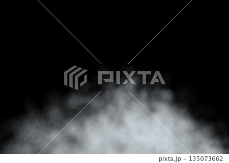 Image of white fog on black background Image of white fog on black background 135073662