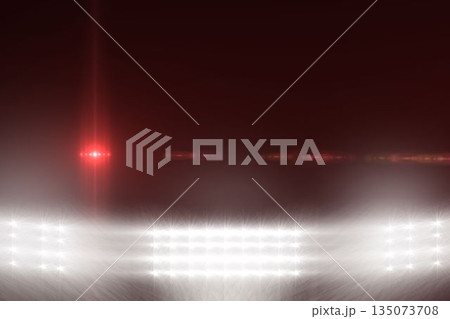 Illuminated floodlight against sky Illuminated floodlight against sky 135073708