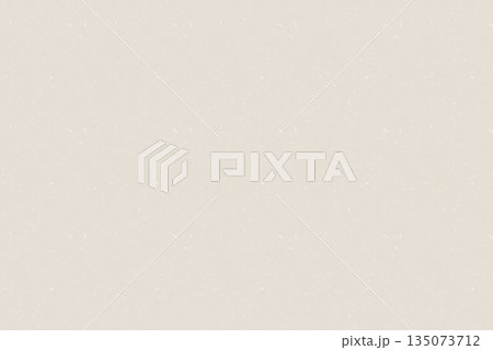 Beige textured flat design background is showing subtle off-white speckles across surface 135073712